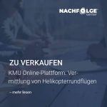 KMU Online-Plattform- Vermittlung von Helikopterrundflügen