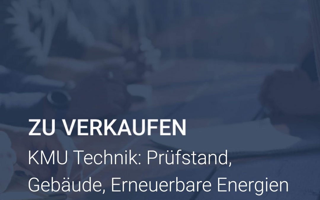 KMU Technik Prüfstand Gebäude Erneuerbare zu verkaufen