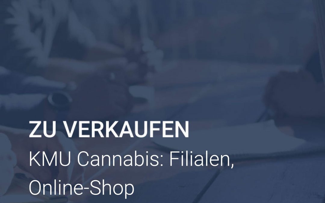 Unternehmen zu verkaufen KMU Cannabis Filialen Online-Shop