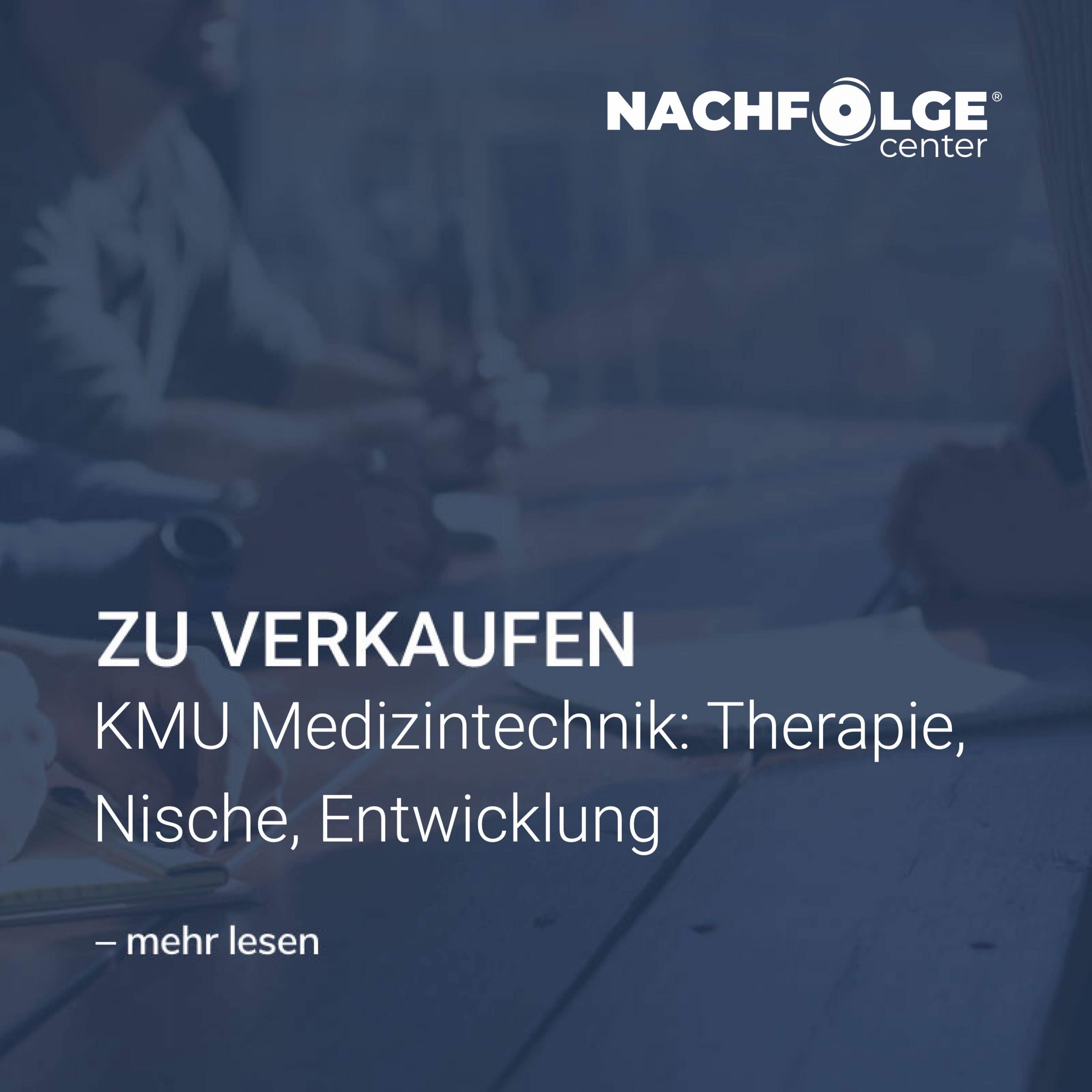 KMU Medizintechnik: Therapie, Nische, Entwicklung, Umsatz ca. 3 Mio. Euro, 20-30% EBIT