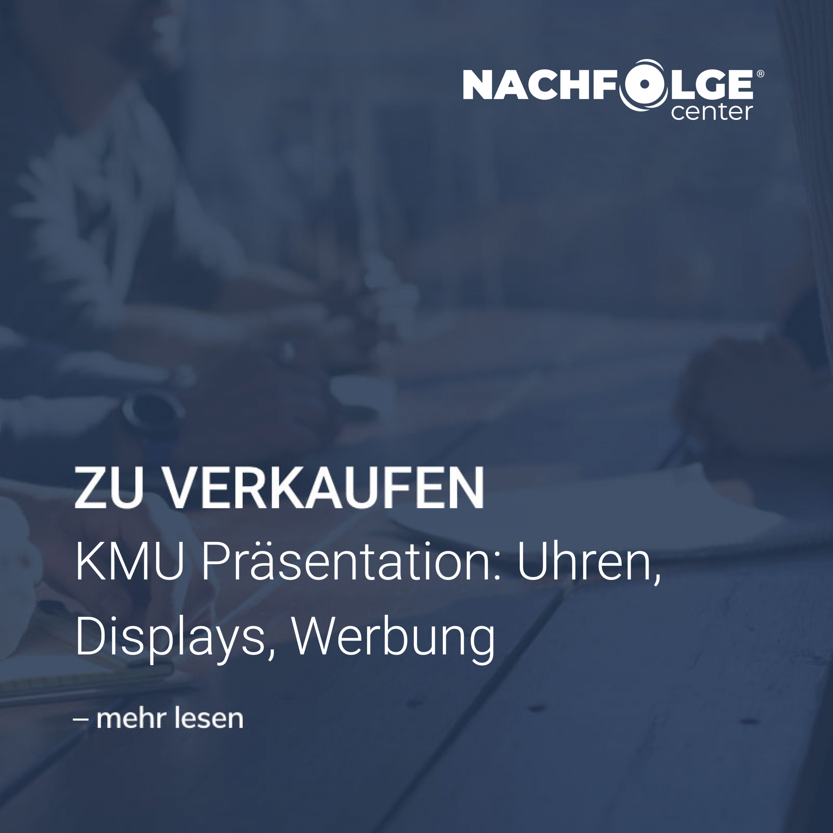 KMU Präsentation: Uhren, Displays, Werbung