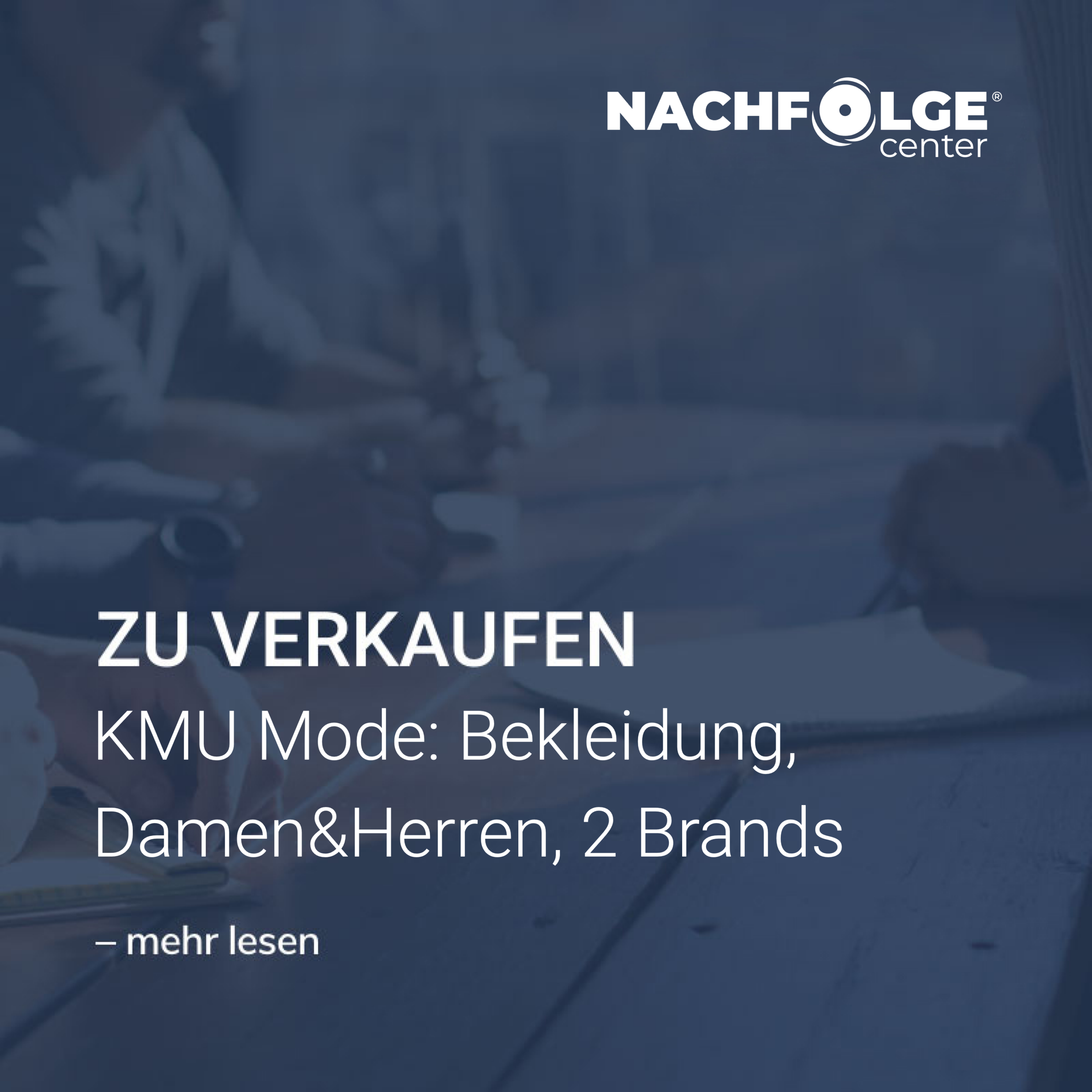 KMU Mode: Bekleidung, Damen&Herren, 2 Brands, Umsatz ca. 4 Mio. Euro